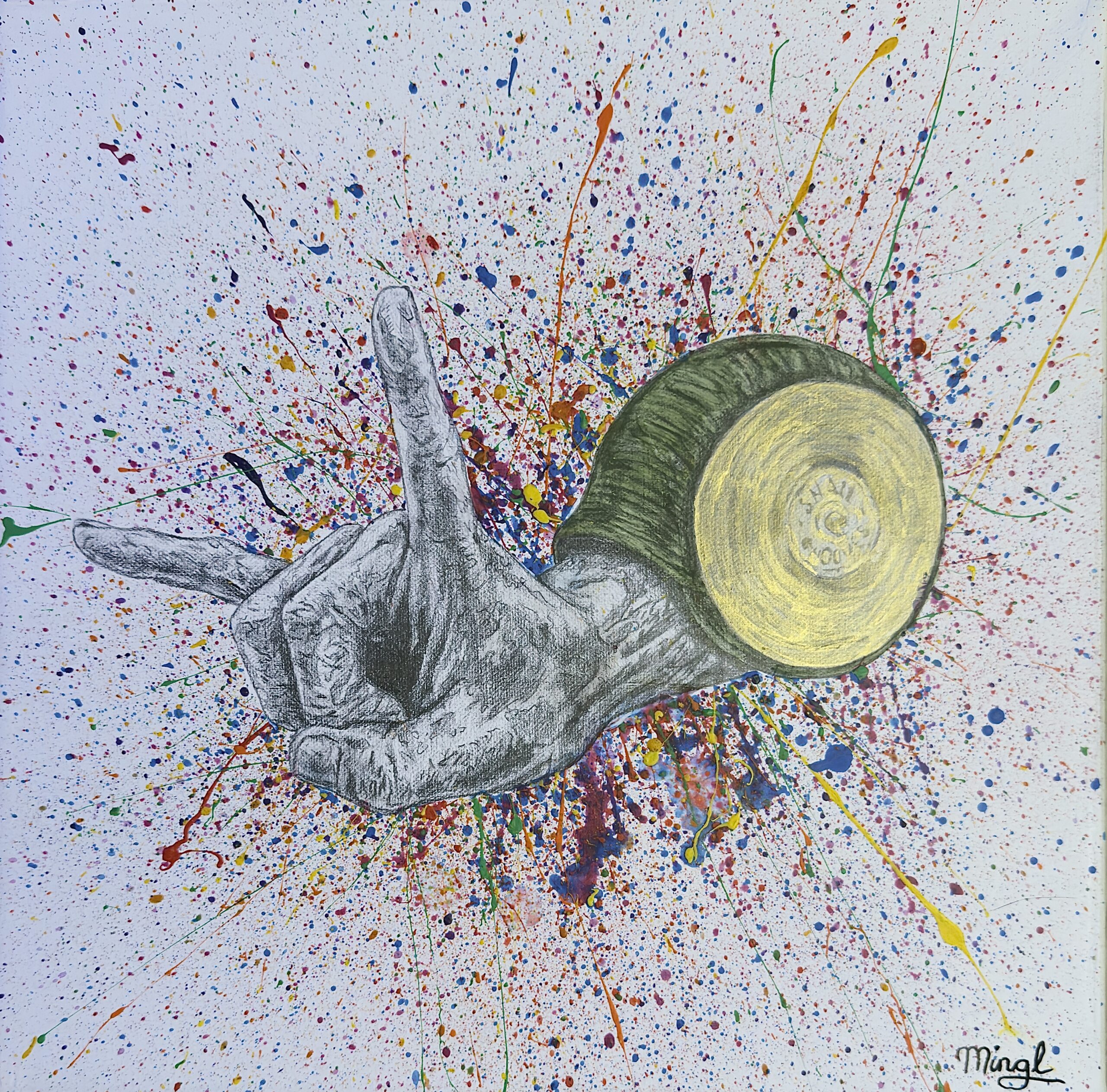 Der Taktgeber – zeitgenössisches Originalkunstwerk von Mingl
