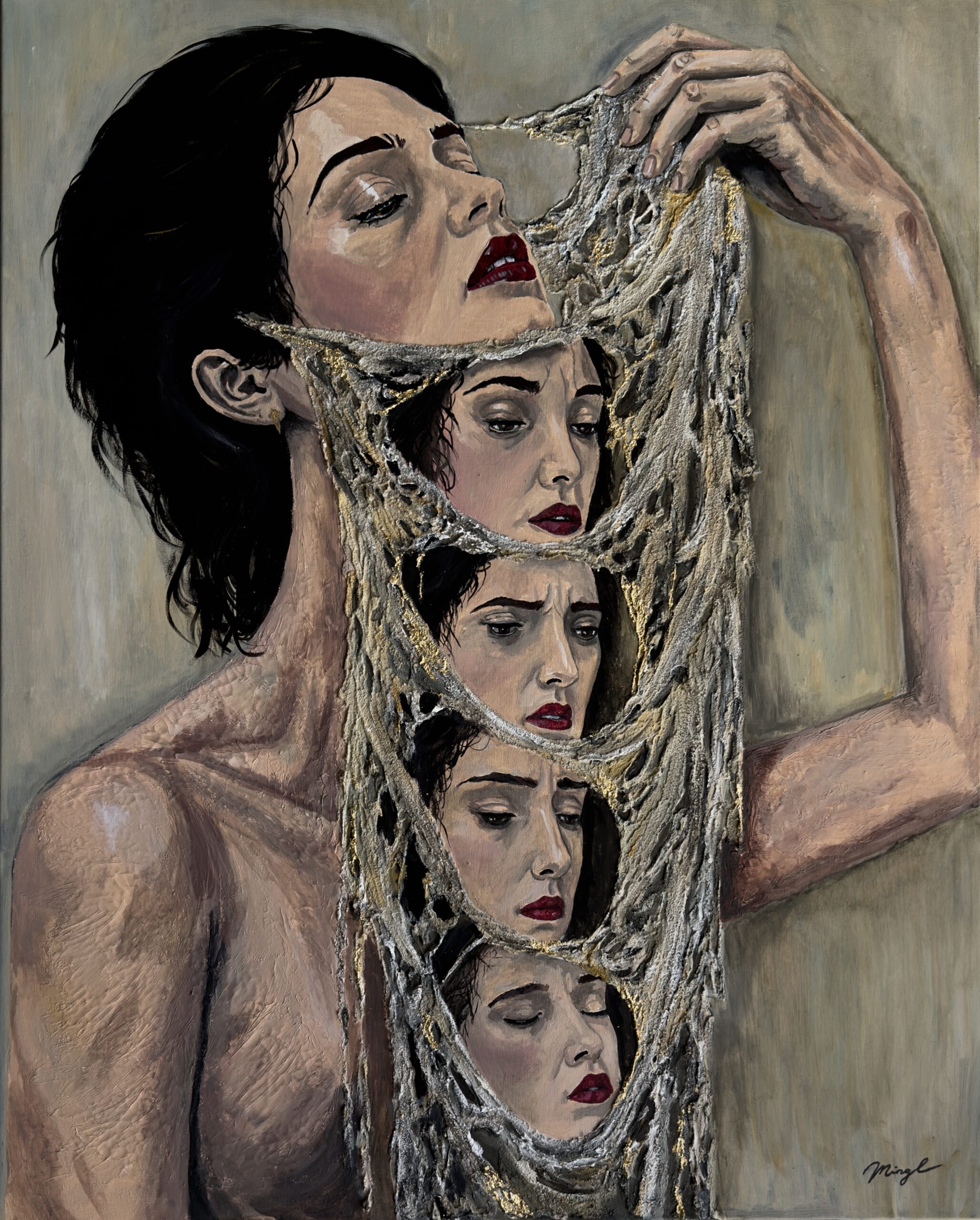 Ecdysis – zeitgenössisches Originalkunstwerk von Mingl